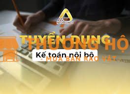 Tuyển kế toán nội bộ