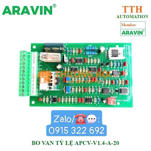 Bo mạch điều khiển van tỷ lệ APCV-V1.4-A-20
