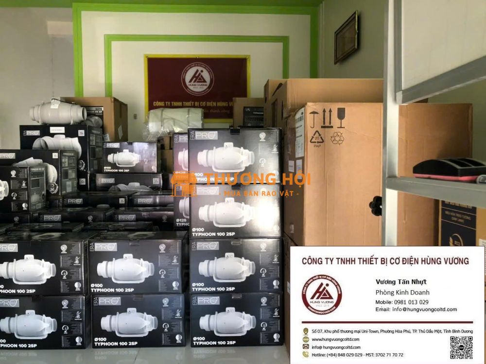 Quạt thông gió Era Pro TYPHOON 100 2SP – Chuẩn cao cấp cho mọi công trình