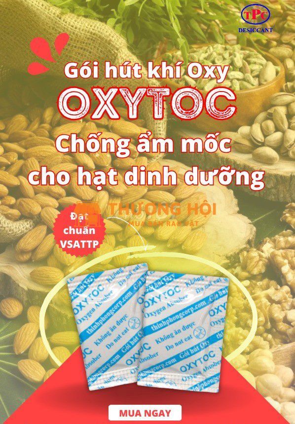 Gói chống mốc nào hiệu quả để bảo quản bánh mứt Tết? Chính là OXYTOC đó!