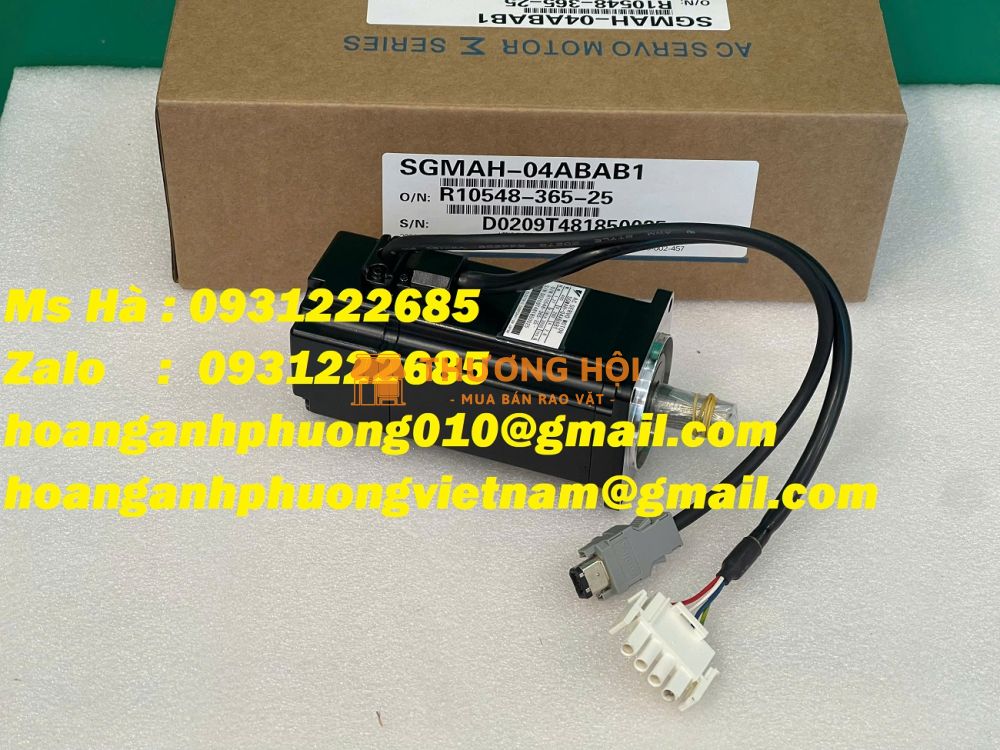 Độ chính xác cao - Động cơ sẹc vô Yaskawa SGMAH-04ABAB1