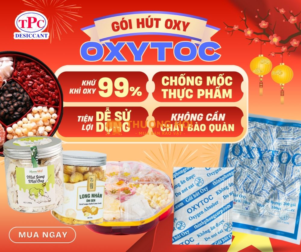 Gói chống mốc bảo quản bánh mứt nào đang được nhiều cơ sở sản xuất dùng nhất hiện nay?