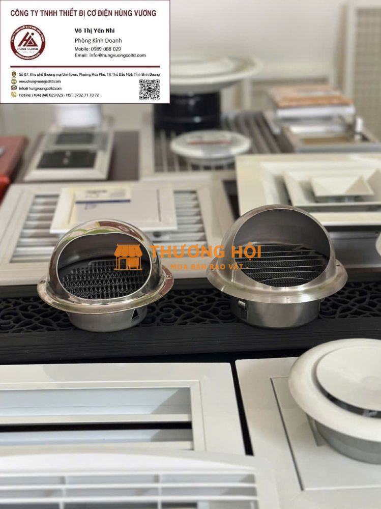 Nắp che mưa louver kèm lưới lọc Inox có gì đặc biệt mà ai cũng cần ? - Hùng Vương