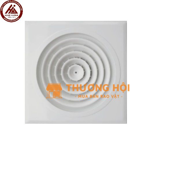 Miệng gió nhựa vuông tròn xoay 104A
