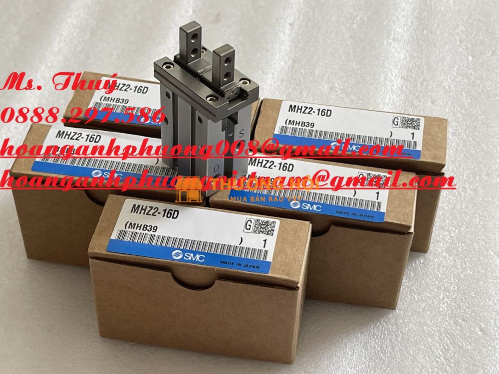 Xy lanh kẹp SMC MHZ2-16D - Giao toàn quốc, BH 12 tháng