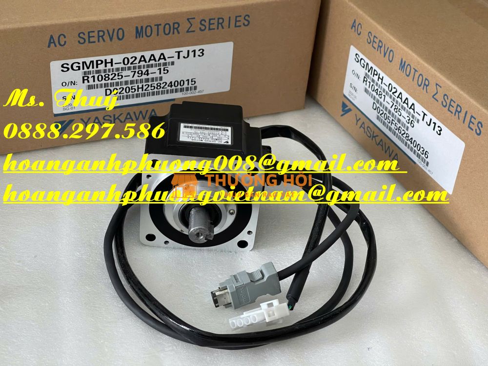 Yaskawa chính hãng - SGMPH-02AAA-TJ13 - Động cơ mới 100%
