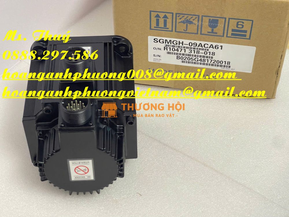 Yaskawa SGMGH-09ACA61 - Bộ động cơ mới - Giá ưu đãi