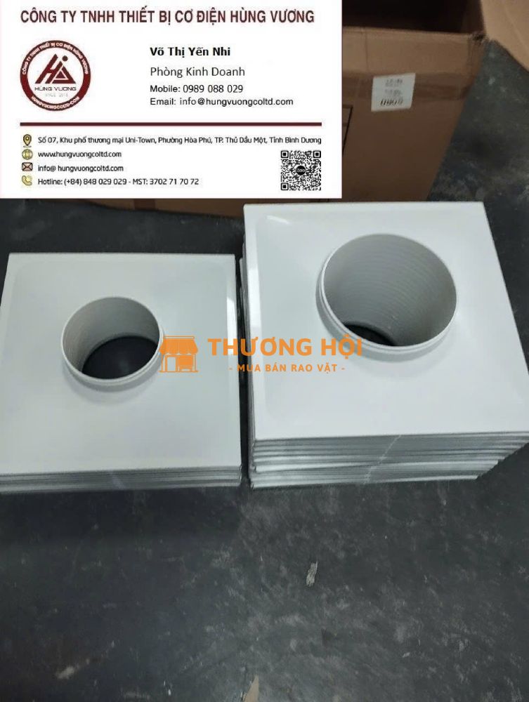 Chụp vuông ra tròn nhựa phối với miệng gió khuếch tán mua ở đâu ?
