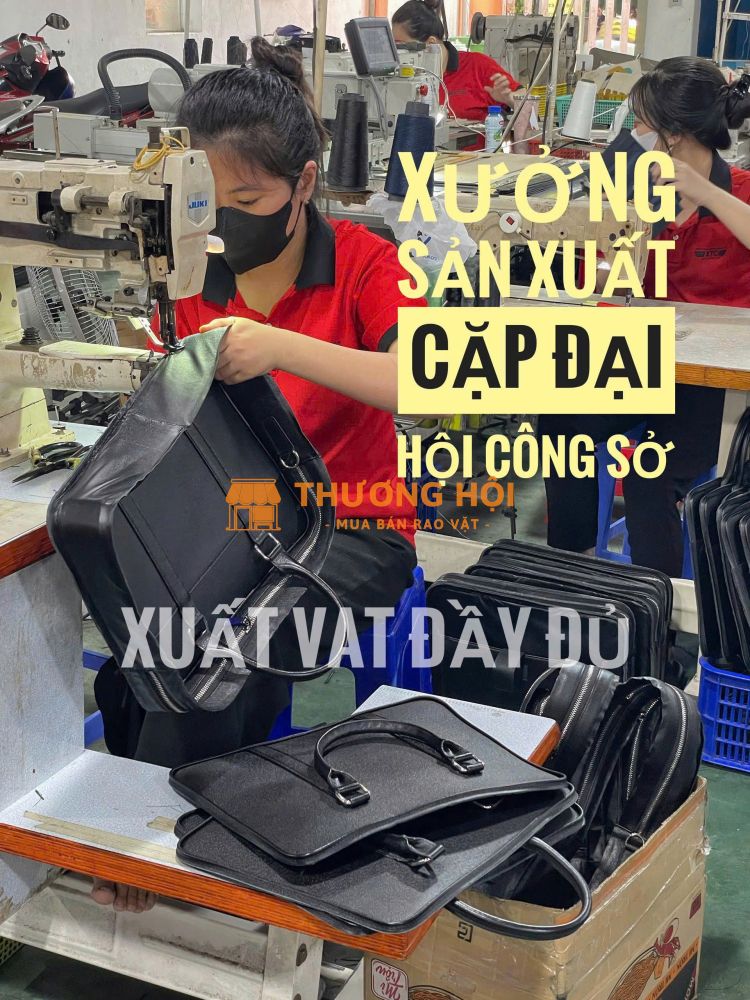CẶP DA ĐẠI HỘI CAO CẤP – IN LOGO ĐƠN VỊ – XUẤT VAT