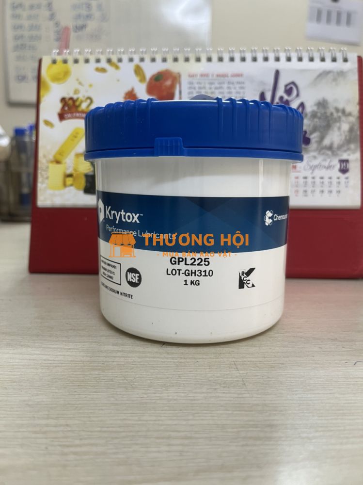 MỠ BÔI TRƠN CAO CẤP CHEMOURS KRYTOX GPL 225 CHỊU NHIỆT ĐỘ CAO _ HÀNG CÓ SẴN TẠI KHO