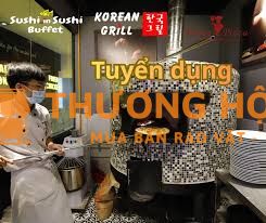 Nhân viên bếp sushi Quận 1