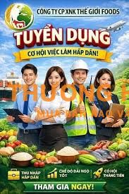 CTY CP XNK TGFS TUYỂN 2 NV G.H XE MÁY, 2NV G.H XE TẢI