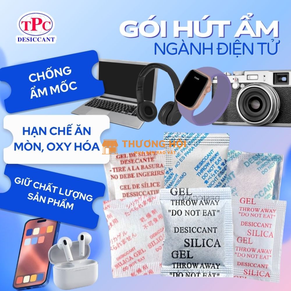 Gói hút ẩm ngành điện tử có thực sự cần thiết khi lưu kho và vận chuyển?