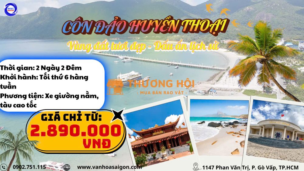 Tour du lịch Côn Đảo 2n2đ - SGC Tourist