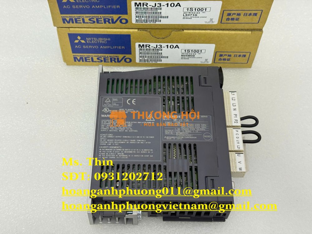 Gía tốt - Bộ điều khiển MR-J3-10A - Mitsubishi new 100%