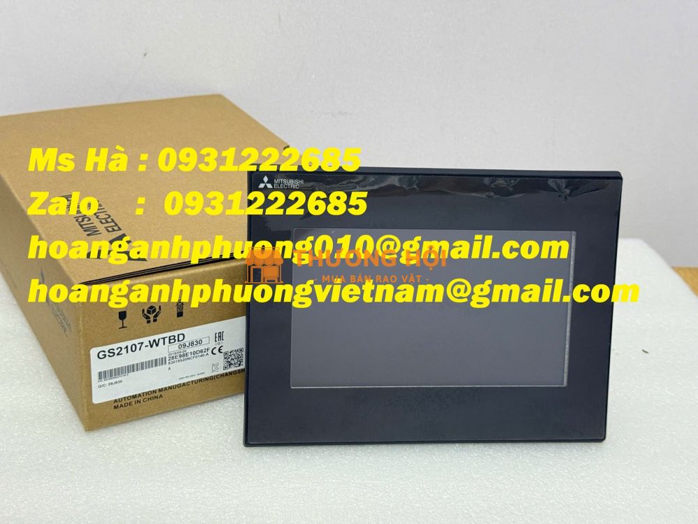 Màn hình điều khiển thông minh hãng Mitsubishi GS2107-WTBD