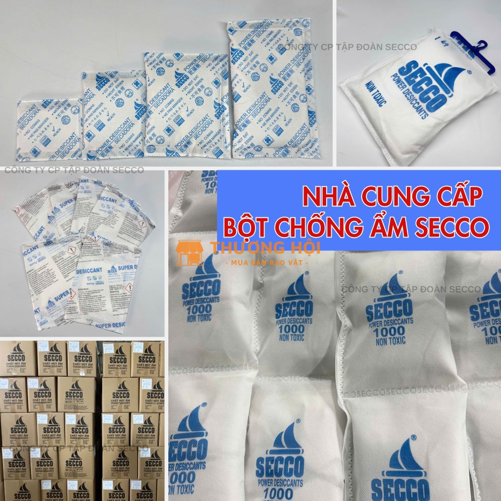 Bán Bột Hút Ẩm - Bột Chống Ẩm Secco Chính Hãng , Giao Hàng Toàn Quốc