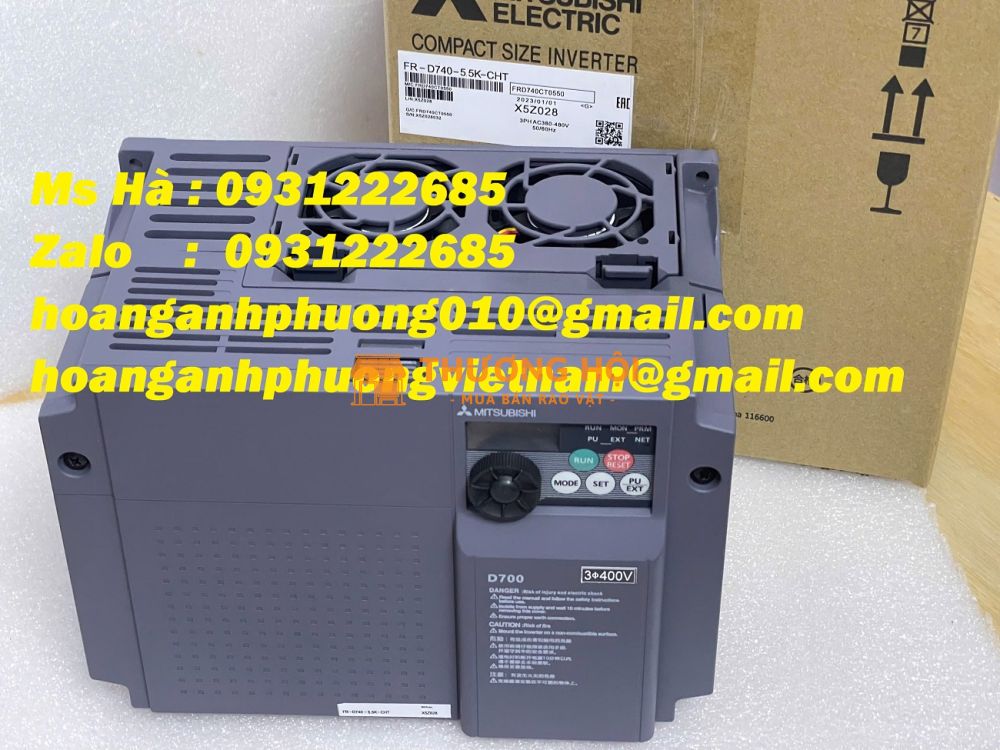 Cần bán - Bộ biến tần giá tốt Mitsubishi FR-D740-5.5K-CHT