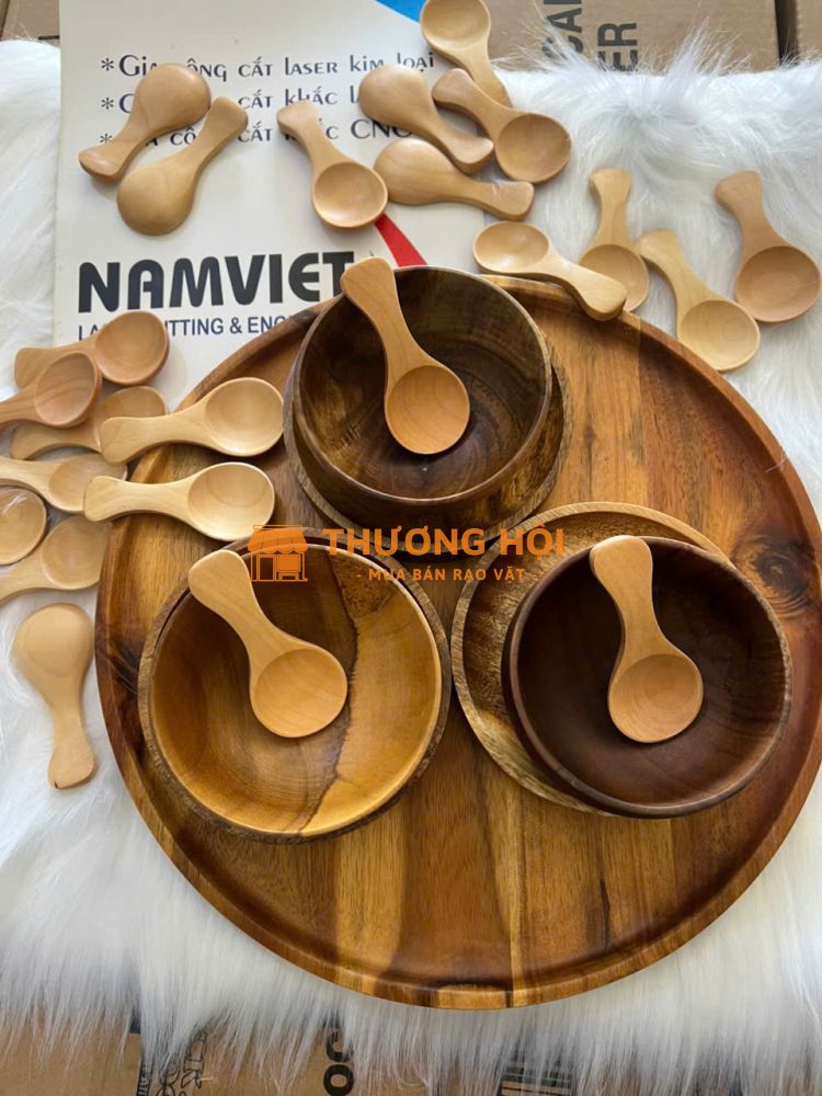 CUNG CẤP MÂM GỖ DÙNG CHO SPA – NAIL | NHẬN KHẮC LASER LOGO THEO YÊU CẦU