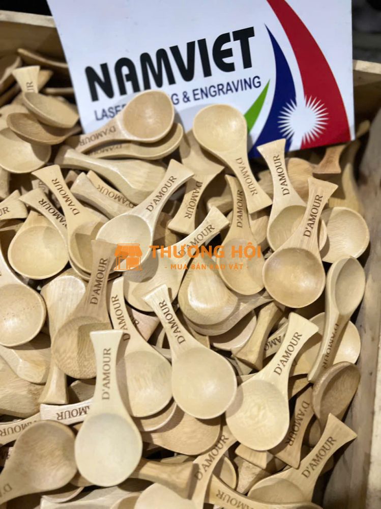 CUNG CẤP MUỖNG GỖ SPA / NAIL – NHẬN KHẮC LASER LOGO THEO YÊU CẦU