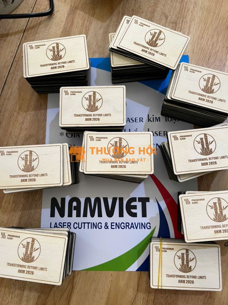 GIA CÔNG – SẢN XUẤT LOGO GỖ THEO YÊU CẦU