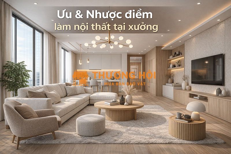 Ưu Nhược Điểm Làm Nội Thất Tại Xưởng – Có Nên Làm Không?