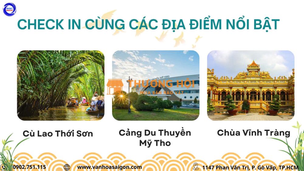 Du lịch Mỹ Tho – Châu Đốc – Cần Thơ - SGC Tourist