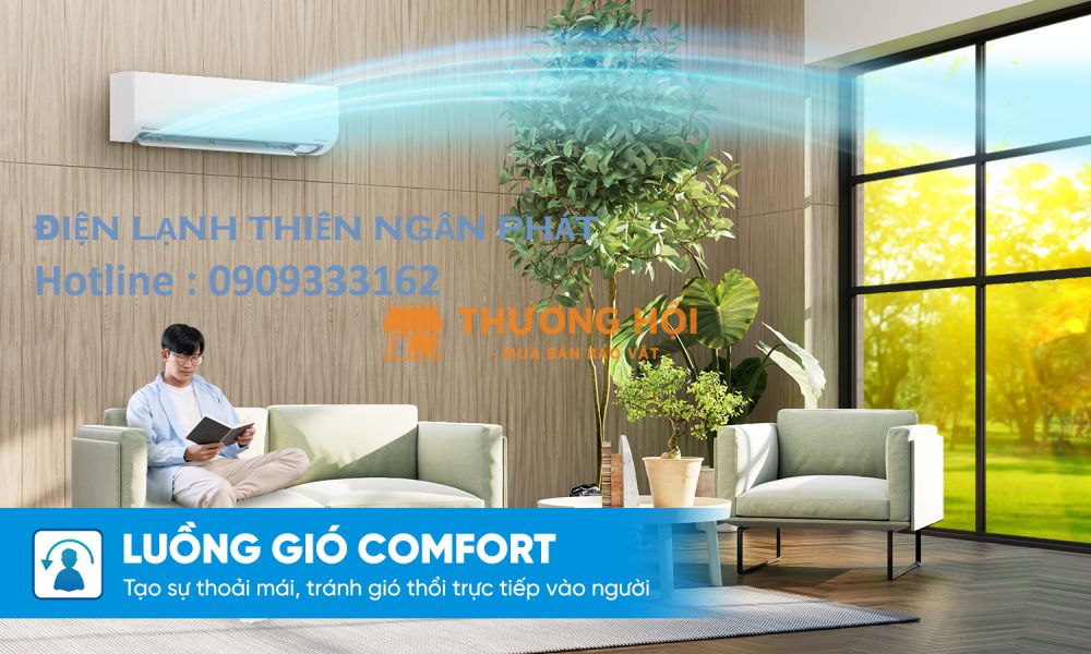 Máy lạnh treo tường 1.5HP FTKB35ZVMV phù hợp văn phòng