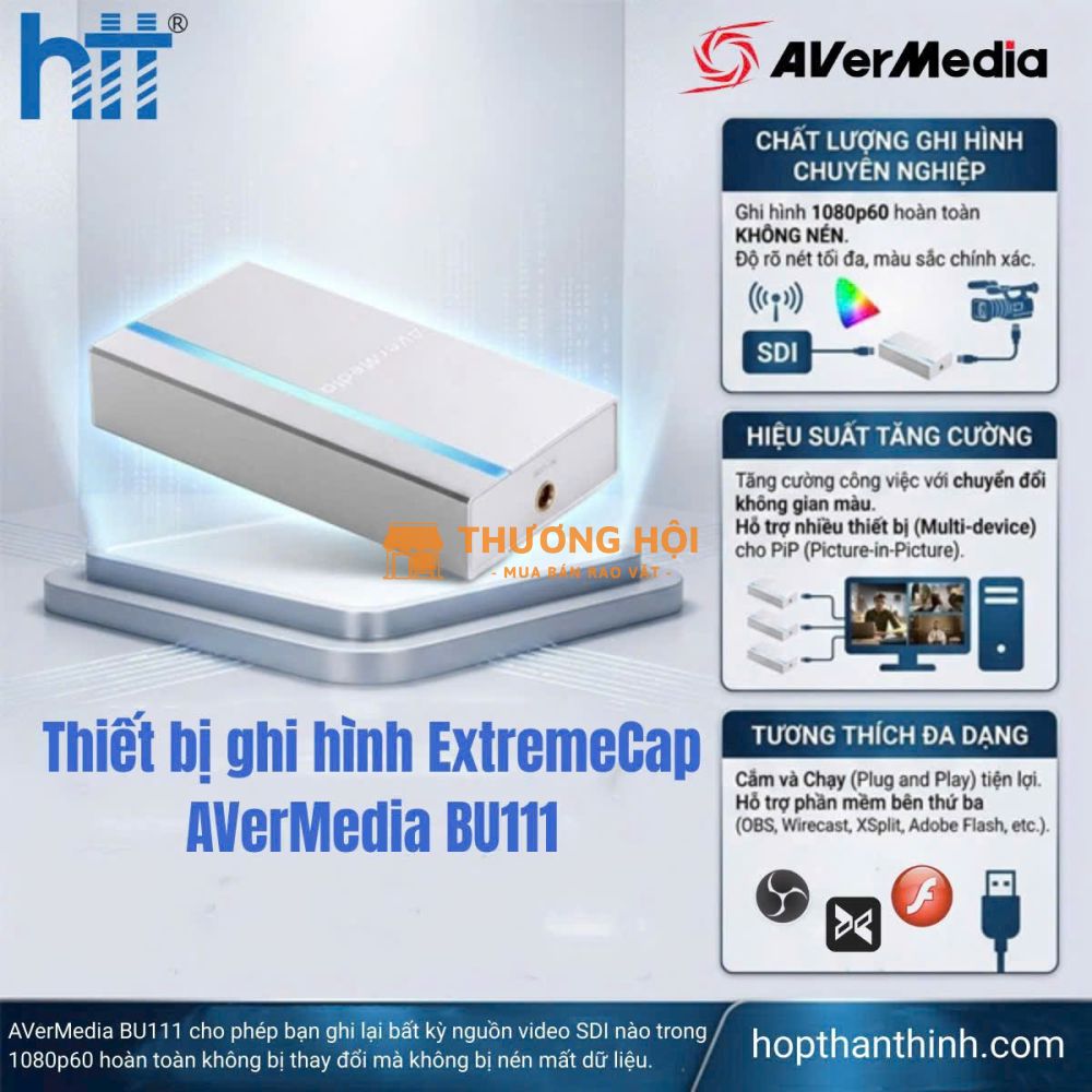 Thiết bị ghi hình Extremecap ucv sdi bu111