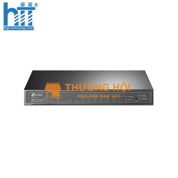 Switch TP-Link JetStream TL-SG2210P (Gigabit (1000Mbps)/ 10 Cổng/ 2 SFP/ Smart Switch/ 8 cổng PoE/ Vỏ Thép)