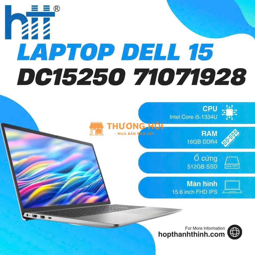 Laptop Dell 15 DC15250 i5 Gen 13