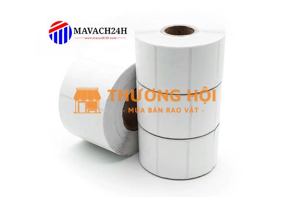 Giấy in mã vạch 3.5x2.5in