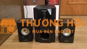 Hệ thống loa Soundmax A-960 màu đen, kết nối Bluetooth tiện lợi.