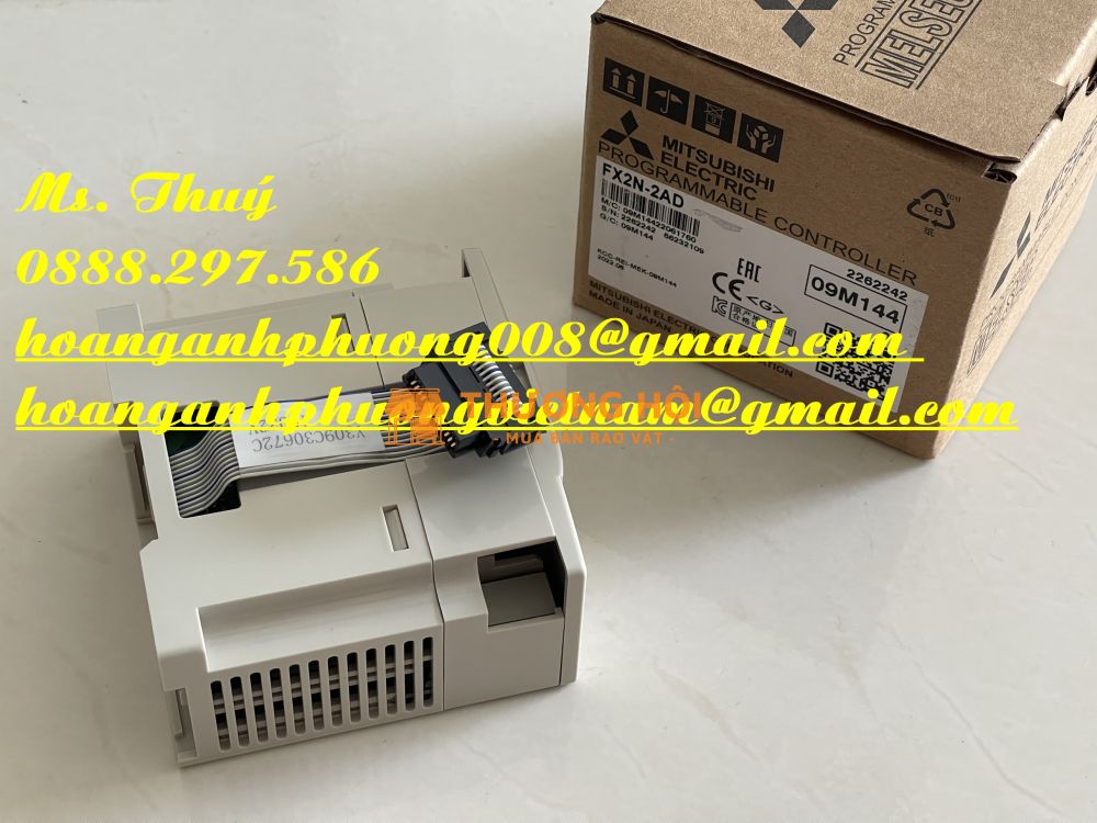 Bán giá gốc - Mitsubishi FX2N-2AD - Bộ lập trình mới 100%