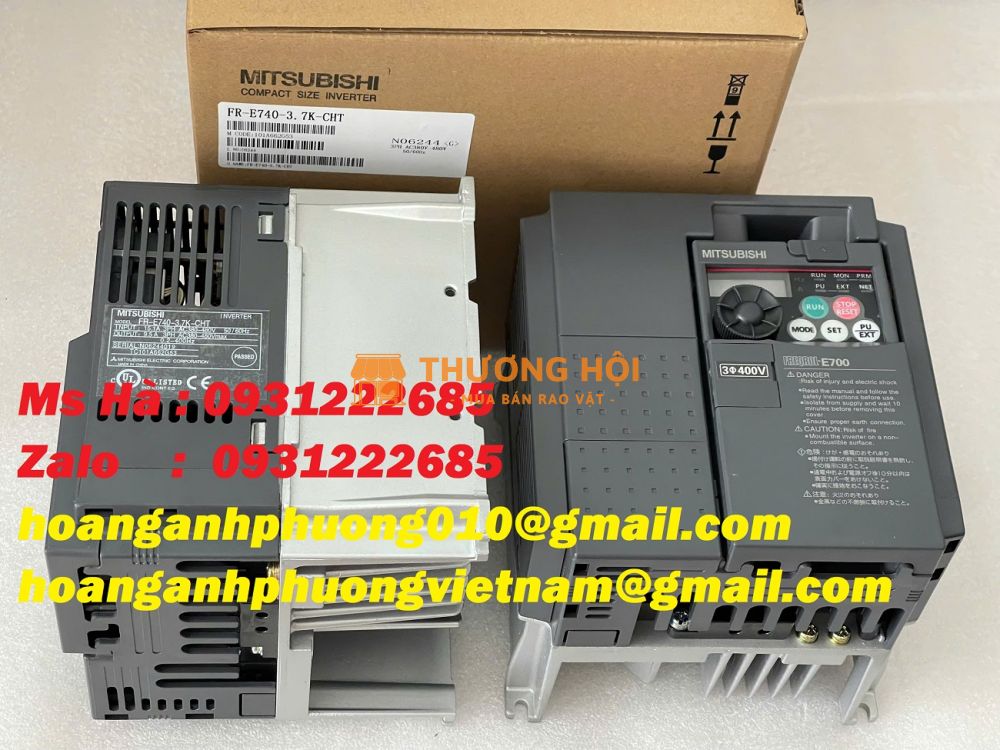 Biến tần điều khiển máy móc FR-E740-3.7K-CHT mitsubishi