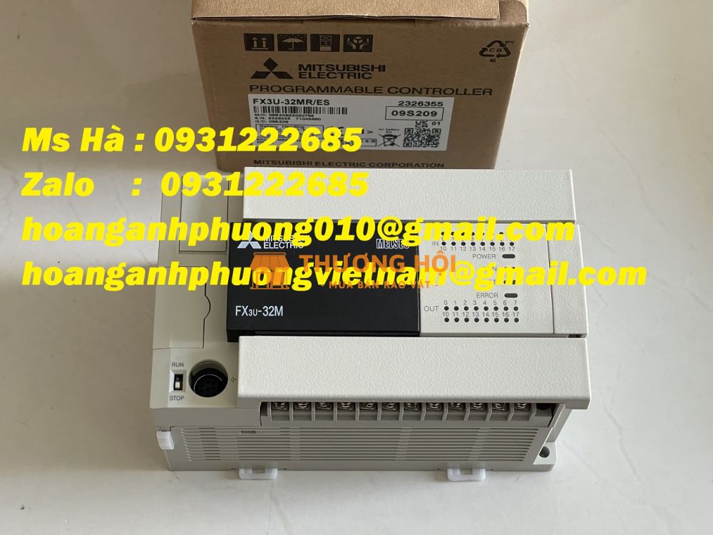 Cung cấp hàng nhập dòng PLC FX3U-32MR/ES mitsubishi