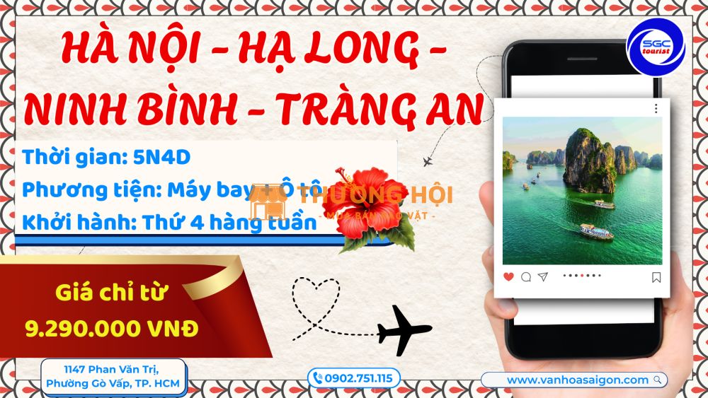 Hà Nội - Hạ Long - Ninh Bình - Sapa 2026 - SGC