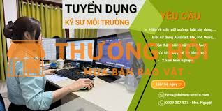 Tuyển 01 Nam Kỹ sư môi trường