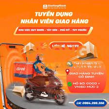 NV Giao hàng bưu cục - Cố định tuyến giao
