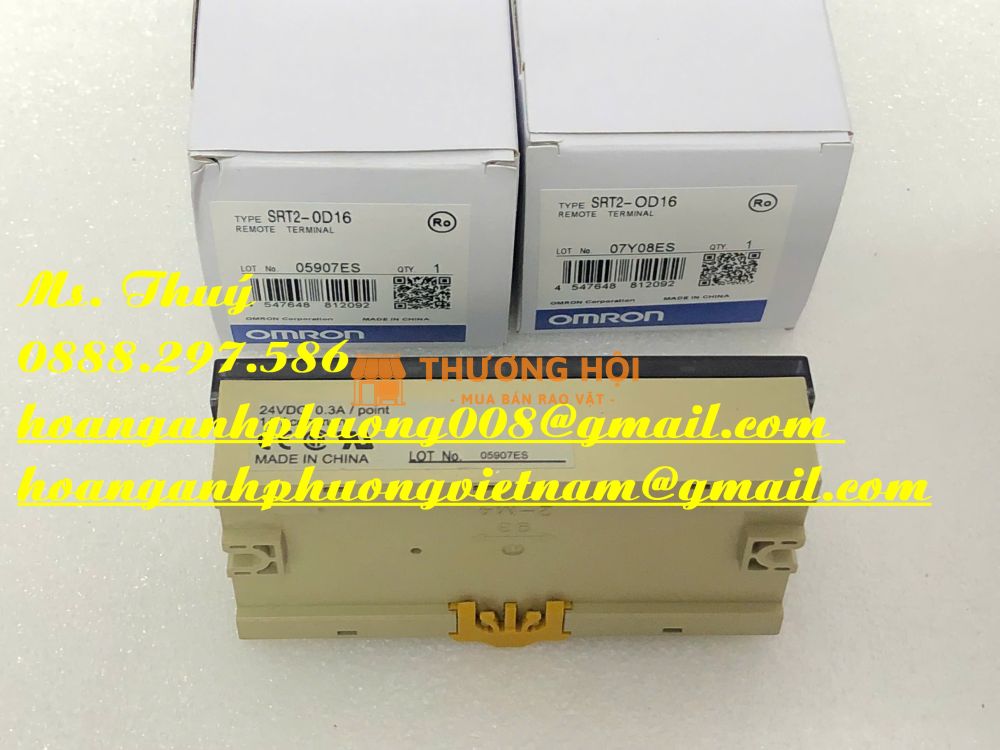 Thiết bị giá tốt - Mô đun Omron SRT2-OD16 - New 100%