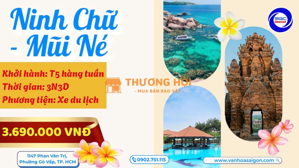 NINH CHỮ - MŨI NÉ 3N3D