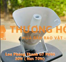 Loa phóng thanh G7 P-098 công suất 30W(Max 70W) hàng chính hãng
