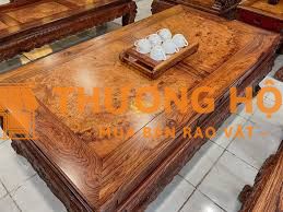 BỘ BÀN GHẾ GỖ CẨM LAI – VÁN GỖ NU HƯƠNG VIỆT NAM