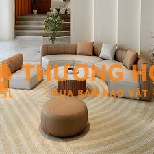Ghế Sofa vòng cung da cao cấp