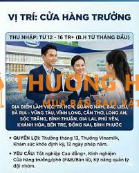 Cửa hàng trưởng Vinamilk