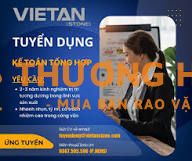 TUYỂN DỤNG KTTH , KT TRƯỞNG & HCNS ( 3 VỊ TRÍ )