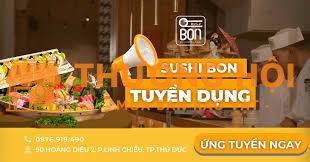 Tuyển bếp chính nhà hàng sushi Bon