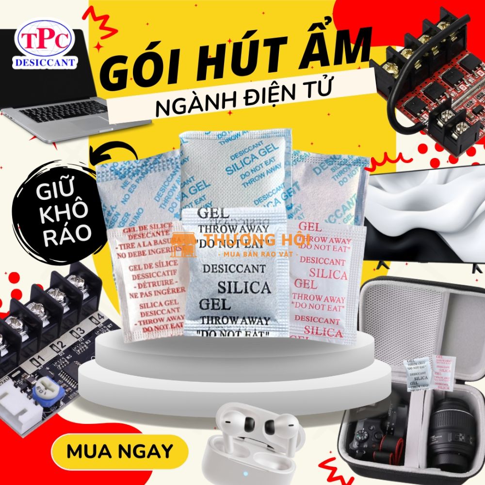 Gói hút ẩm cho linh kiện điện tử có thật sự cần thiết?