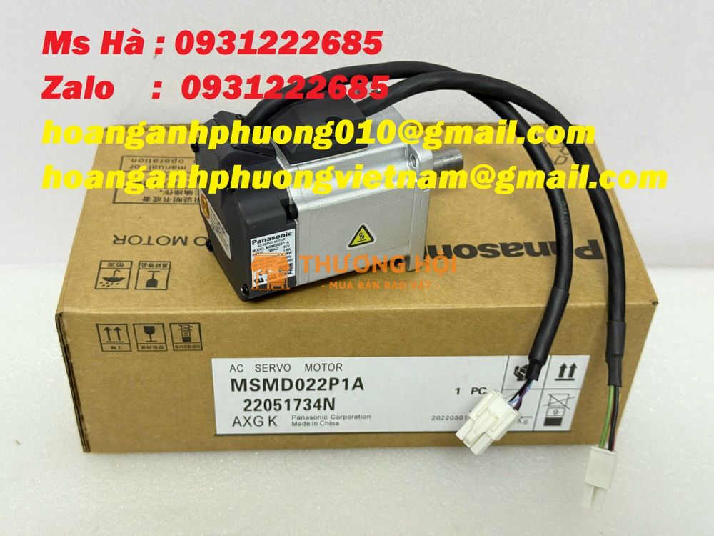 Thiết bị điện công nghiệp - servo Panasonic MSMD022P1A