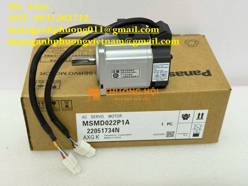 Panasonic giá tốt - động cơ MSMD022P1A - hàng new 100%